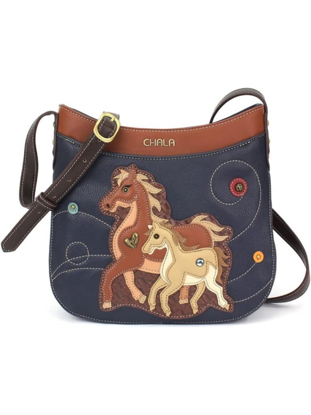 Stylish Crescent Crossbody Shoulder Purse for Women - Adjustable Strap, Chic